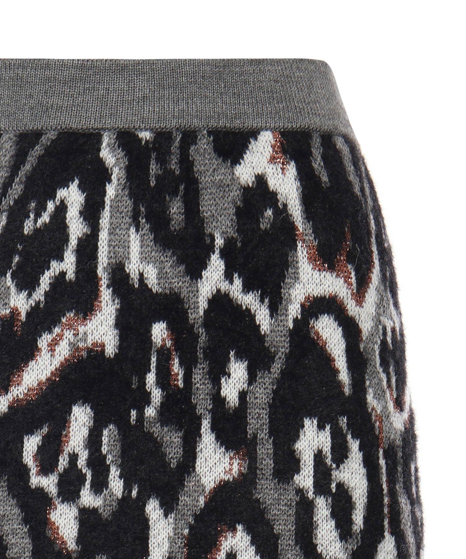 Minigonna in jacquard maculato GOKD11001  INSPIRED BY AKEP 