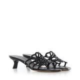 Slide Anagram Petal in pelle di vitello LPEA465X07 1100 LOEWE 