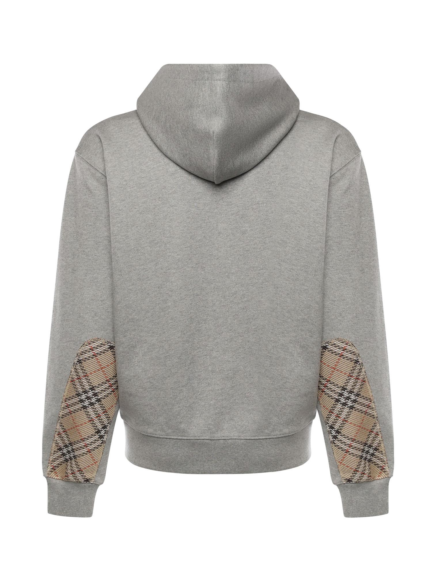 Felpa in cotone con logo 8120756 A2142 BURBERRY 
