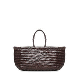 Borsa Bamboo Triple Jump small in pelle 8811 DK BROWN DRAGON DIFFUSION 