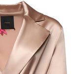 Trench in satin con frange 106431 A33DQ35 PINKO 