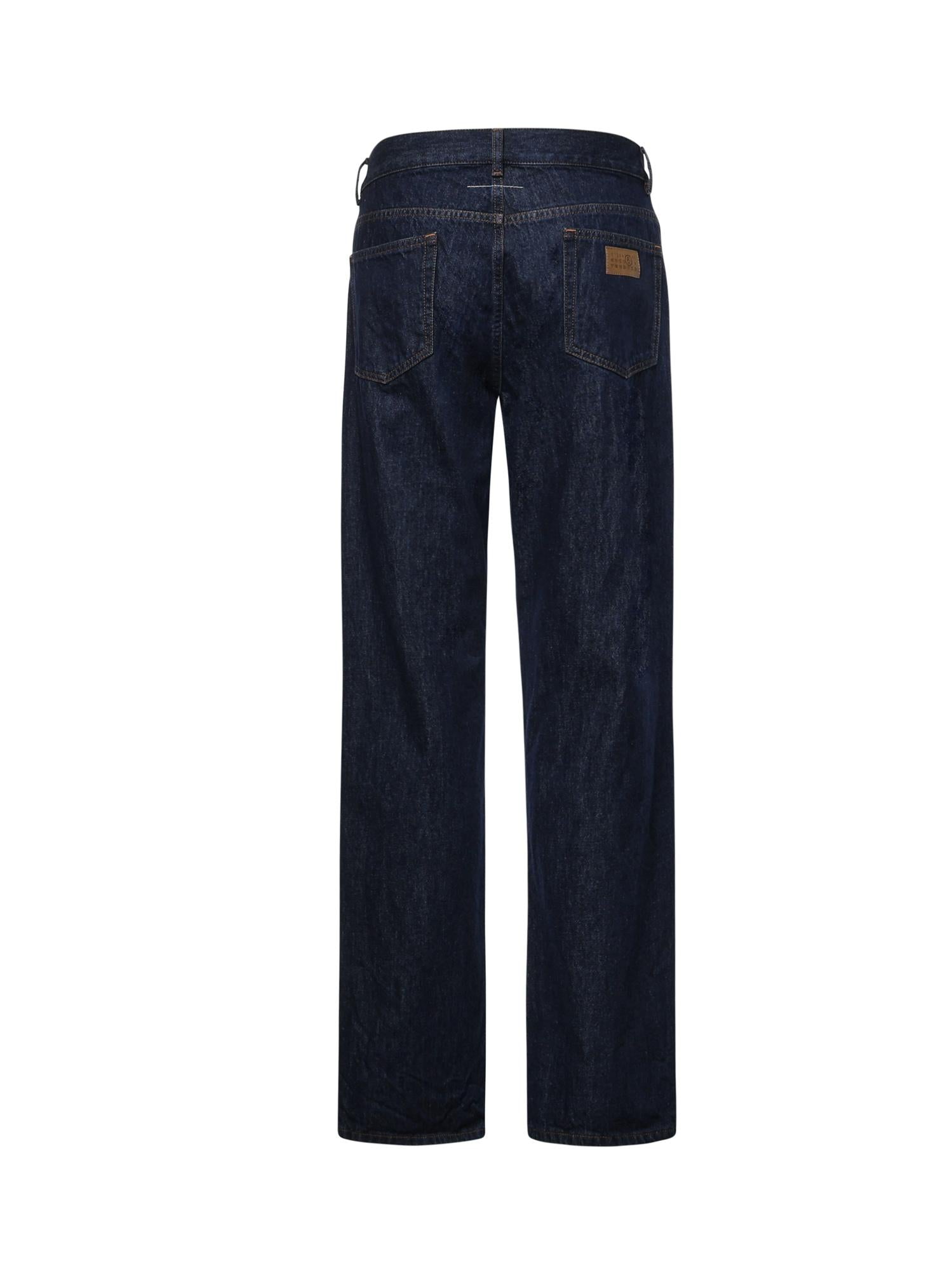 Jeans a gamba dritta SH0LA0043 M30055967 MM6 Maison Margiela 