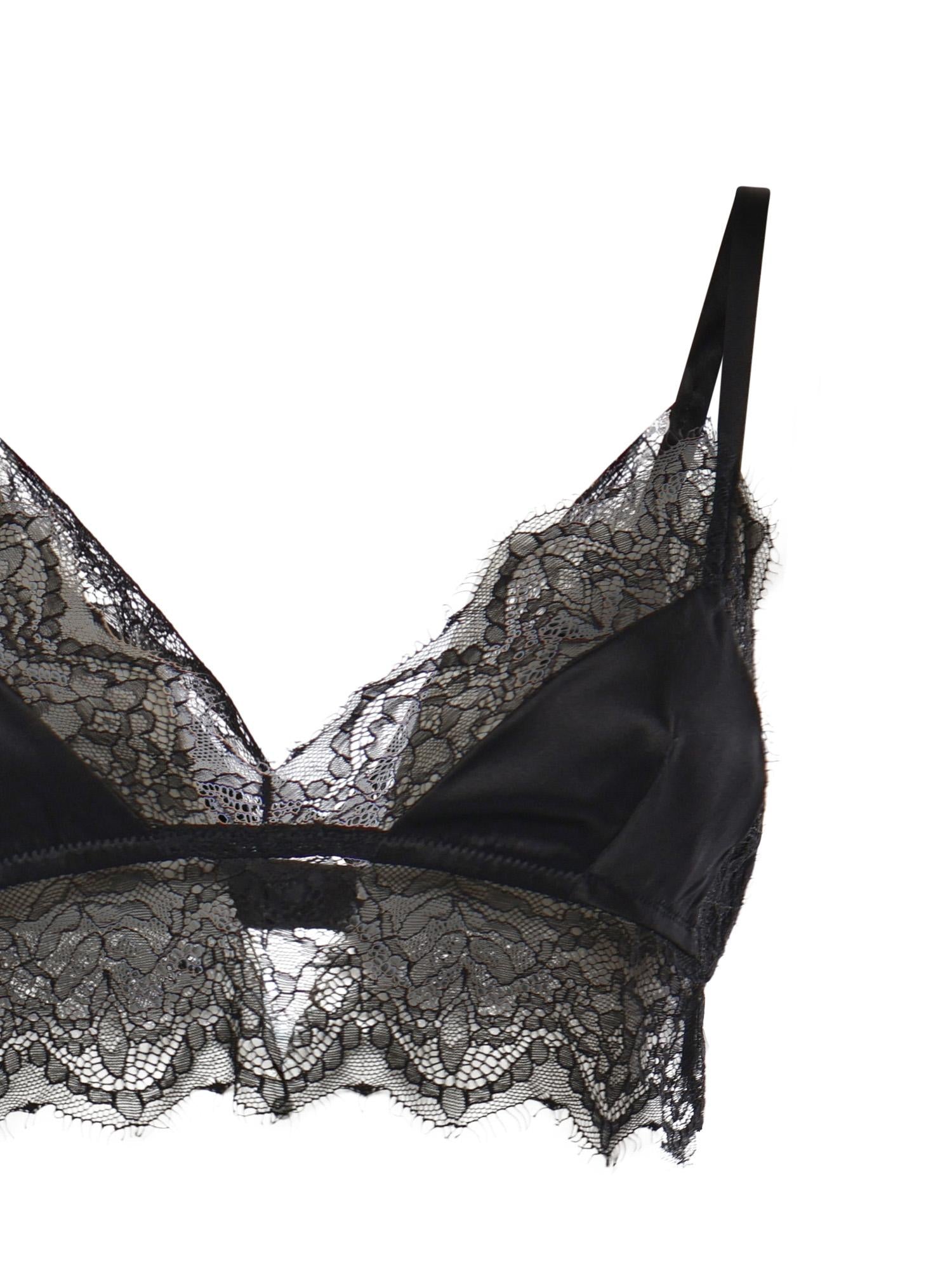 Reggiseno bralette soft cup in raso di seta O1C58T FUAD8N0000 DOLCE & GABBANA 