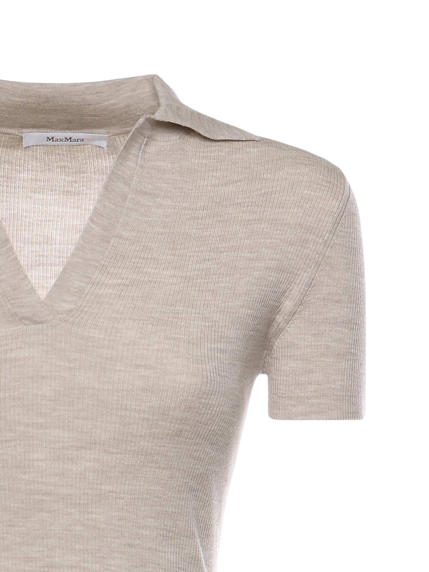 Polo in lana a coste 2611361171600 002 MAX MARA 