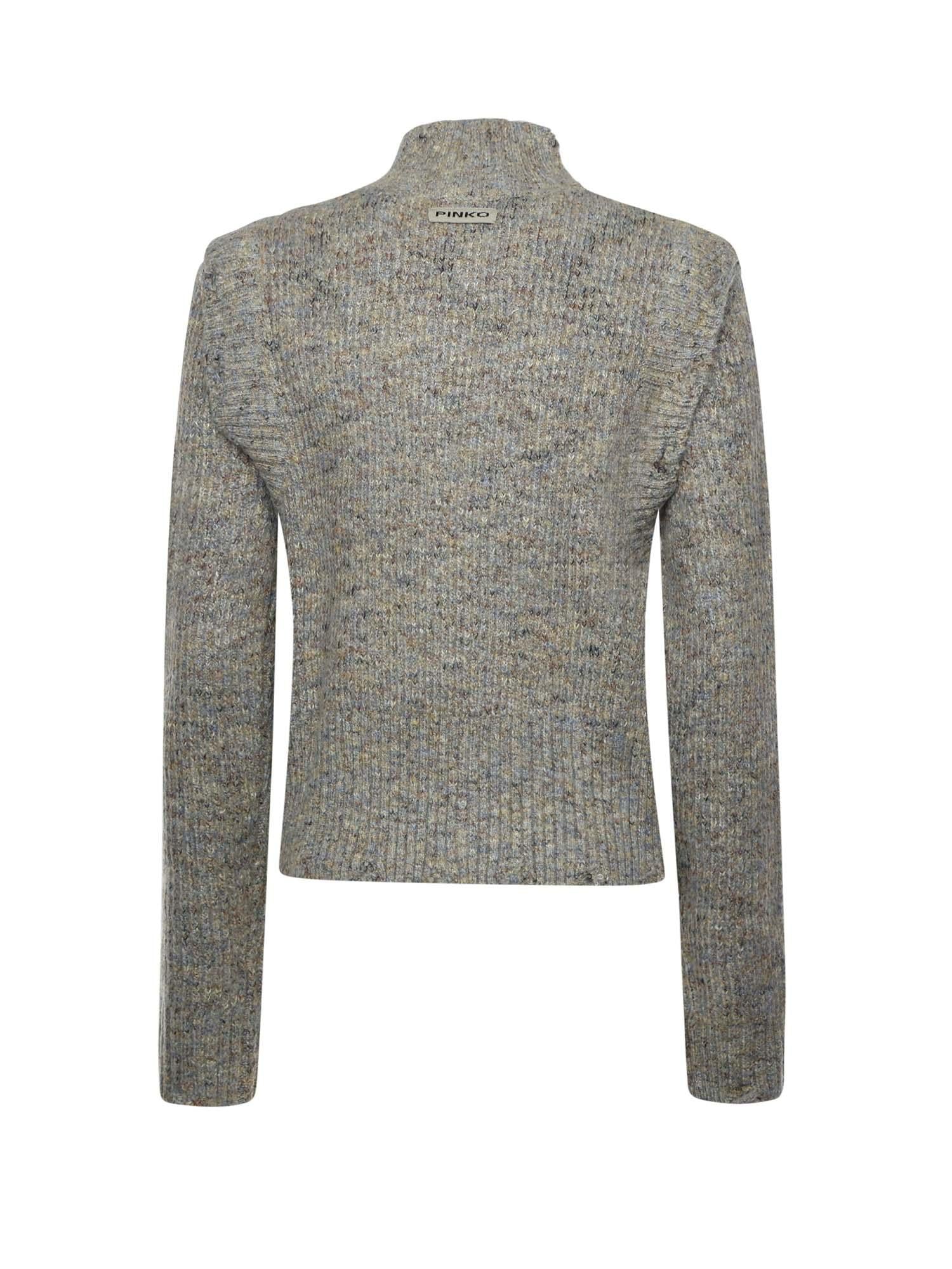 Dolcevita in maglia a trecce<BR/> 105968 A2YBVGC PINKO 