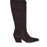 Stivali in camoscio C46 FONDENTE UAU 