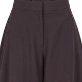 Pantaloni in popeline effetto carta AA9P1359W144C 413 ALAIA 