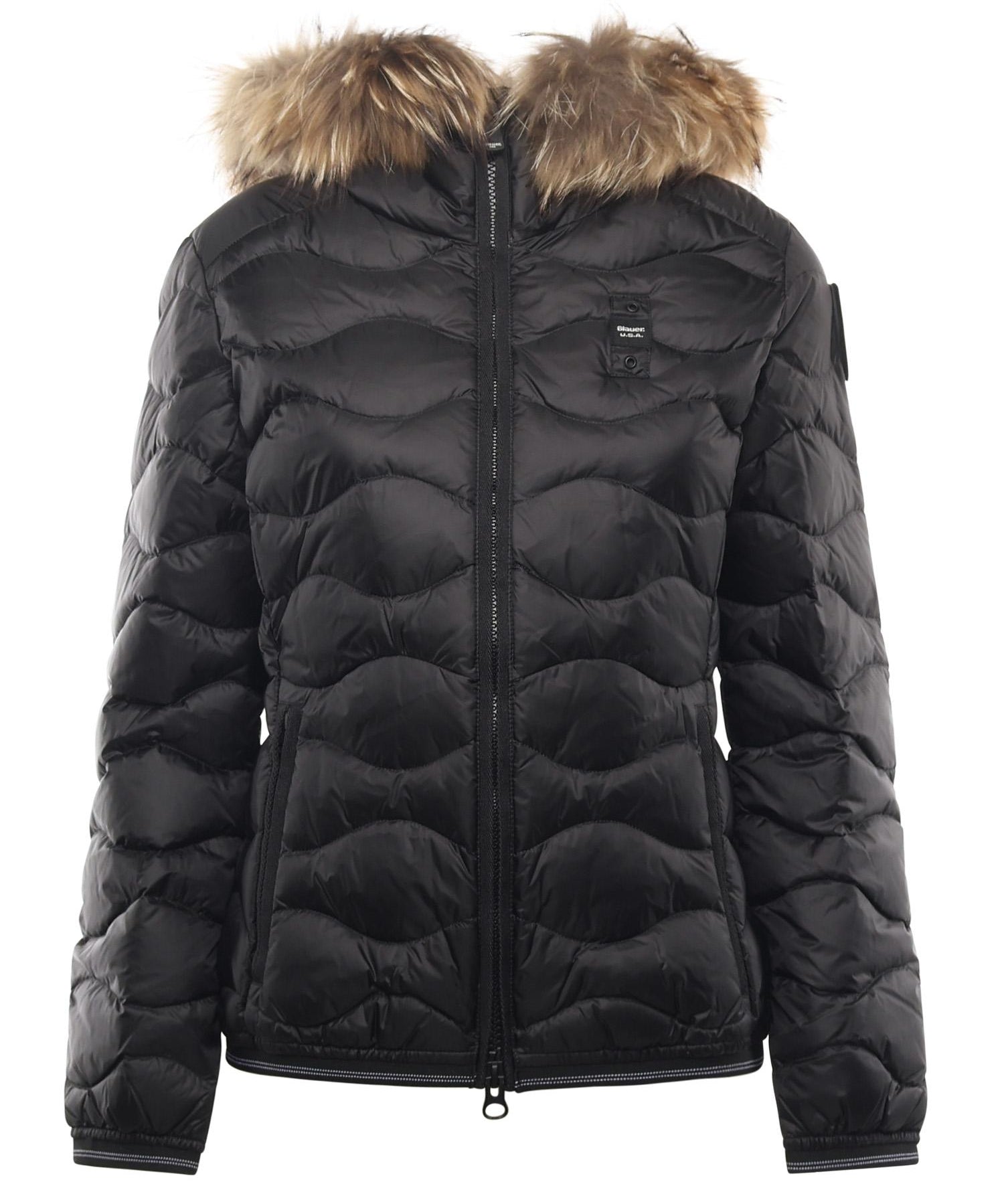 Piumino in pelliccia Aldie 25WBLDC03096 006047999EI BLAUER 