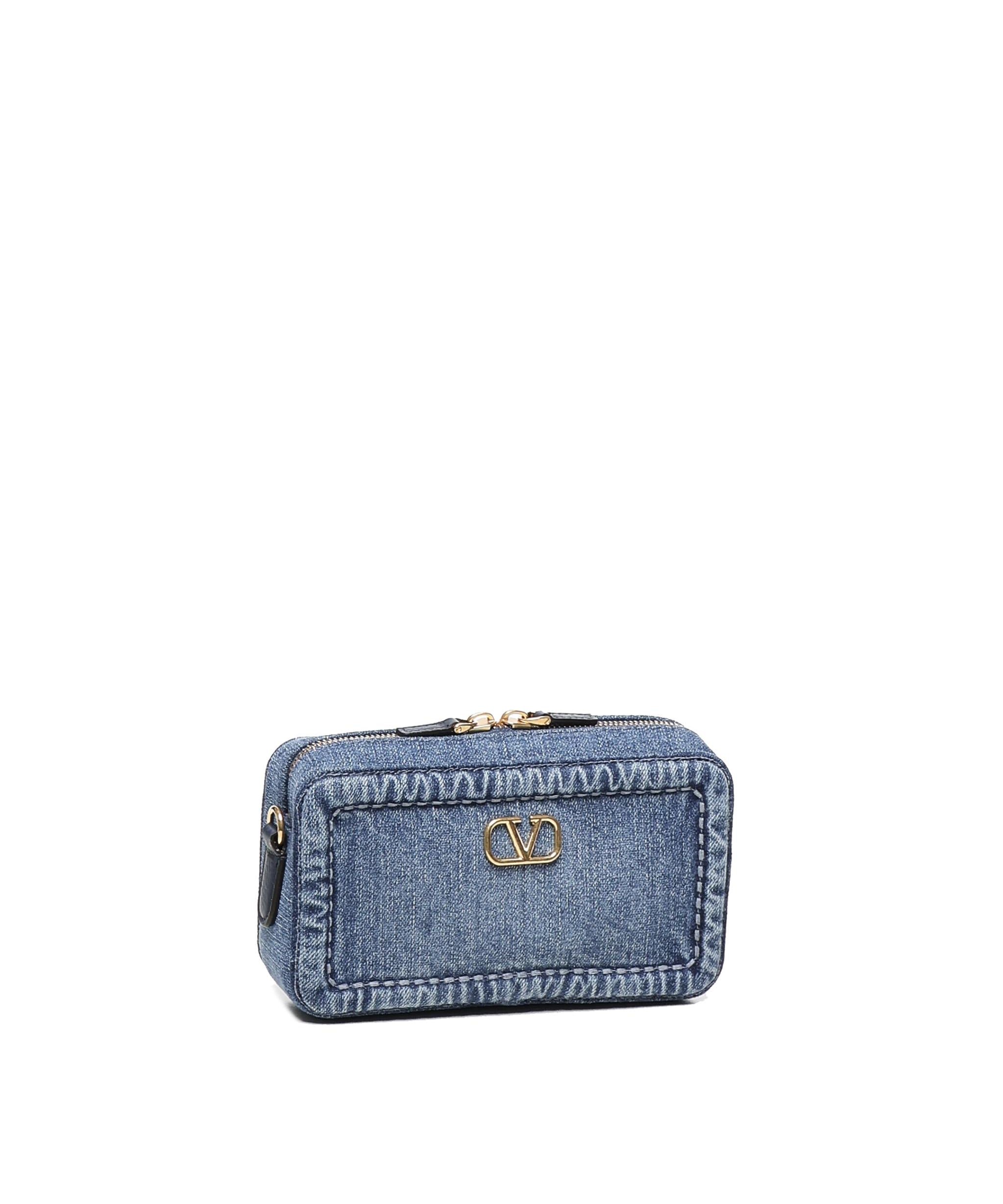 Mini bag a tracolla Alltime in denim 6W2P0AI5 JXEYHS VALENTINO GARAVANI 