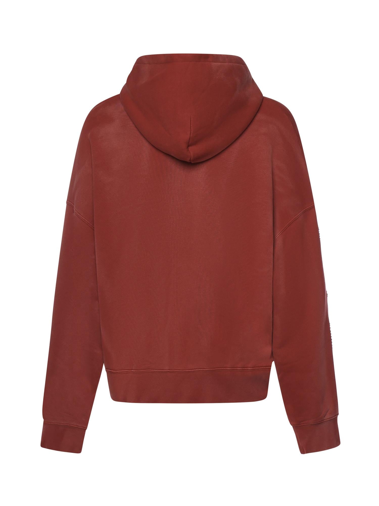 Felpa in cotone con borchie AMTOJR1012 633 AMIRI 