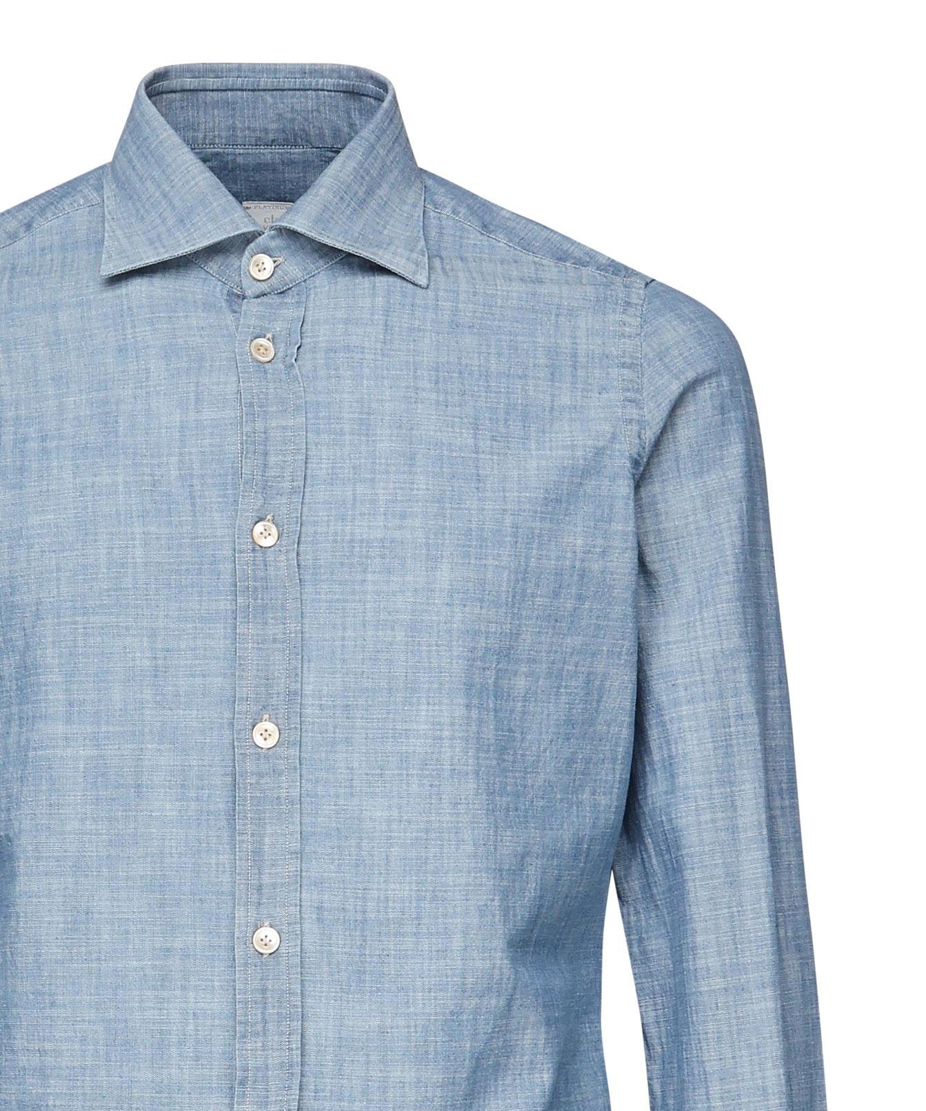 Camicia cotone denim K75CAMK08TES0I185 11N ELEVENTY 