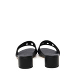 Slide in pelle di vitello e logo DG CR1755 AY32980999 DOLCE & GABBANA 