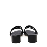 Slide in pelle di vitello e logo DG CR1755 AY32980999 DOLCE & GABBANA 