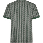 T-shirt in jacquard con monogramma<BR/> TH1197 D1R LACOSTE 