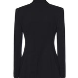 Blazer doppiopetto in viscosa 104218 A2Q2Z99 PINKO 