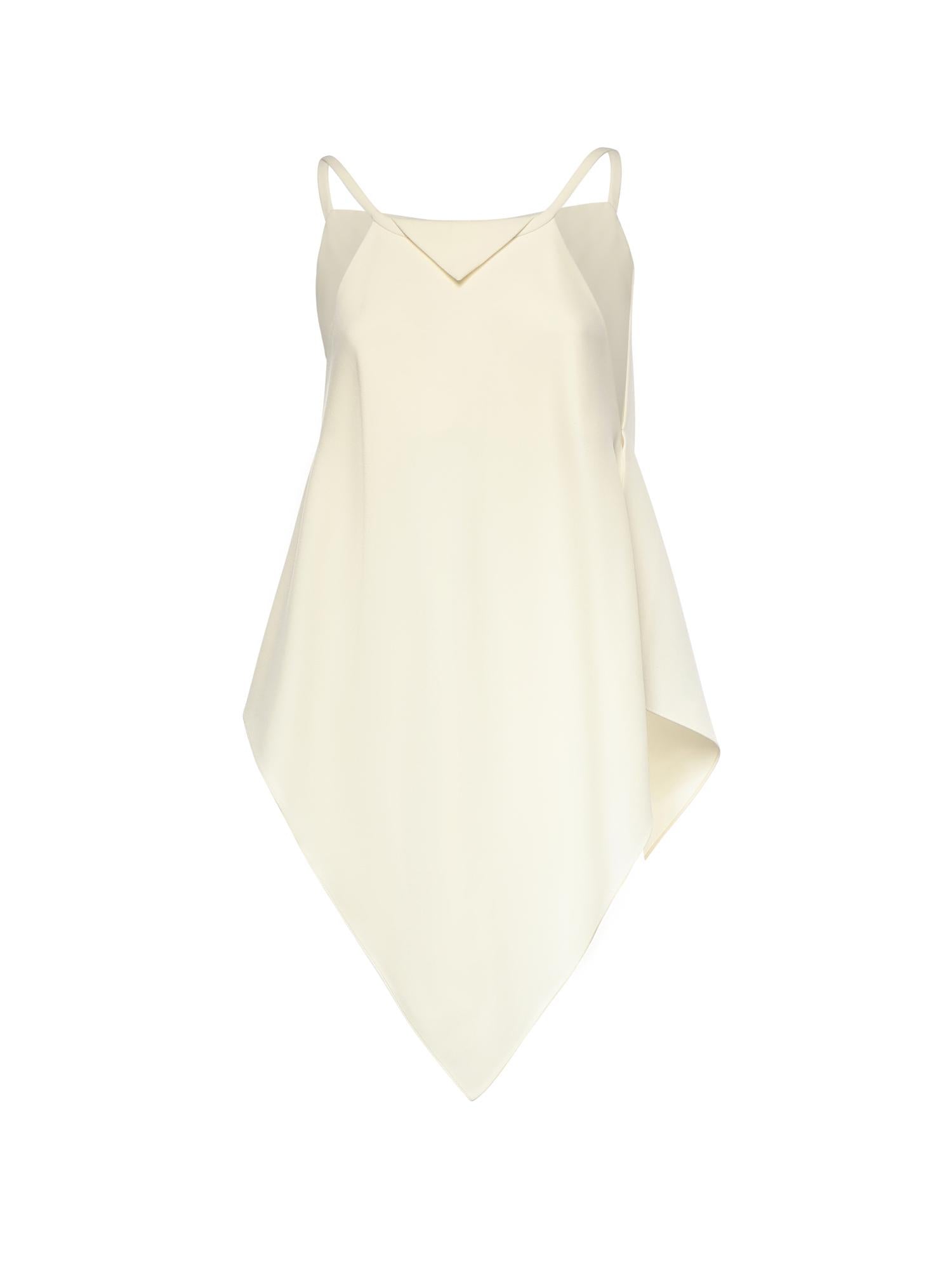 Top a sciarpa in crêpe di lana e seta 872352 TUT149002 BALENCIAGA 