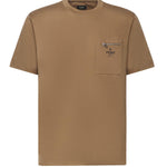 T-shirt in cotone con logo FY0936 ARYRF0QU5 FENDI 