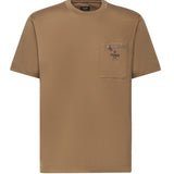 T-shirt in cotone con logo FY0936 ARYRF0QU5 FENDI 