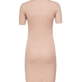 Abito in cotone FF jacquard FZDD61 AUZRF1SAU FENDI 