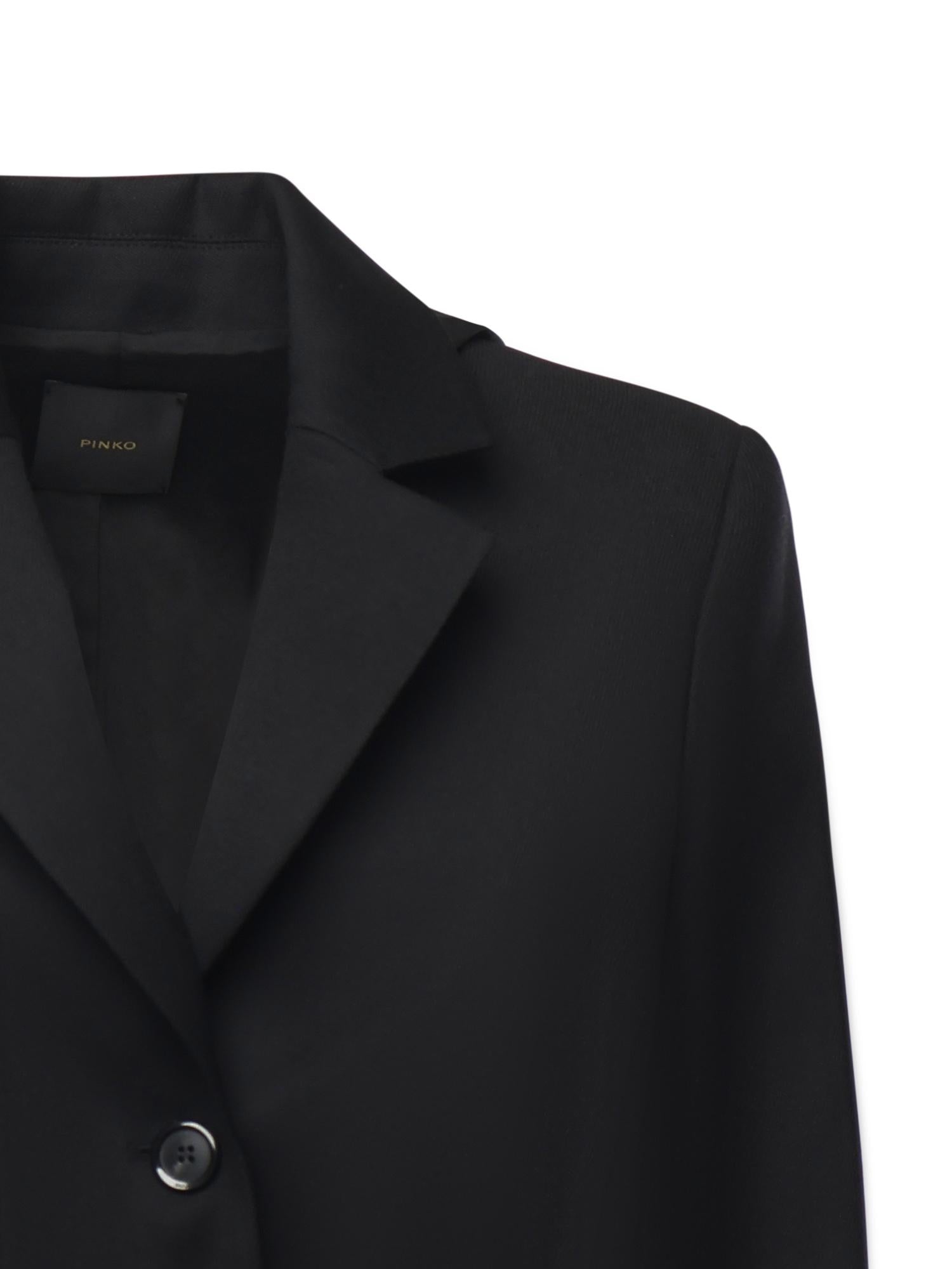 Giacca con cappuccio e coulisse 106117 A30CZ99 PINKO 