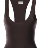 Tuta Tess<BR/> T180175A TJP062DARK BROWN THE ANDAMANE 