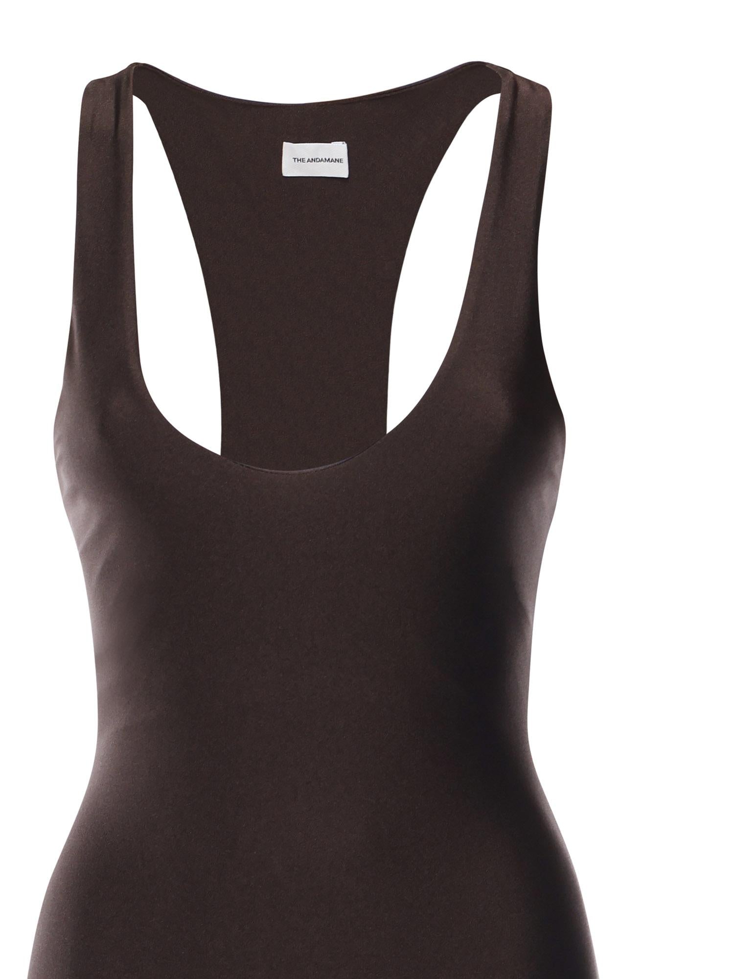 Tuta Tess<BR/> T180175A TJP062DARK BROWN THE ANDAMANE 