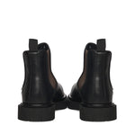 Stivaletti Chelsea in pelle<BR/> 23075 NERO ANTICA CUOIERIA 