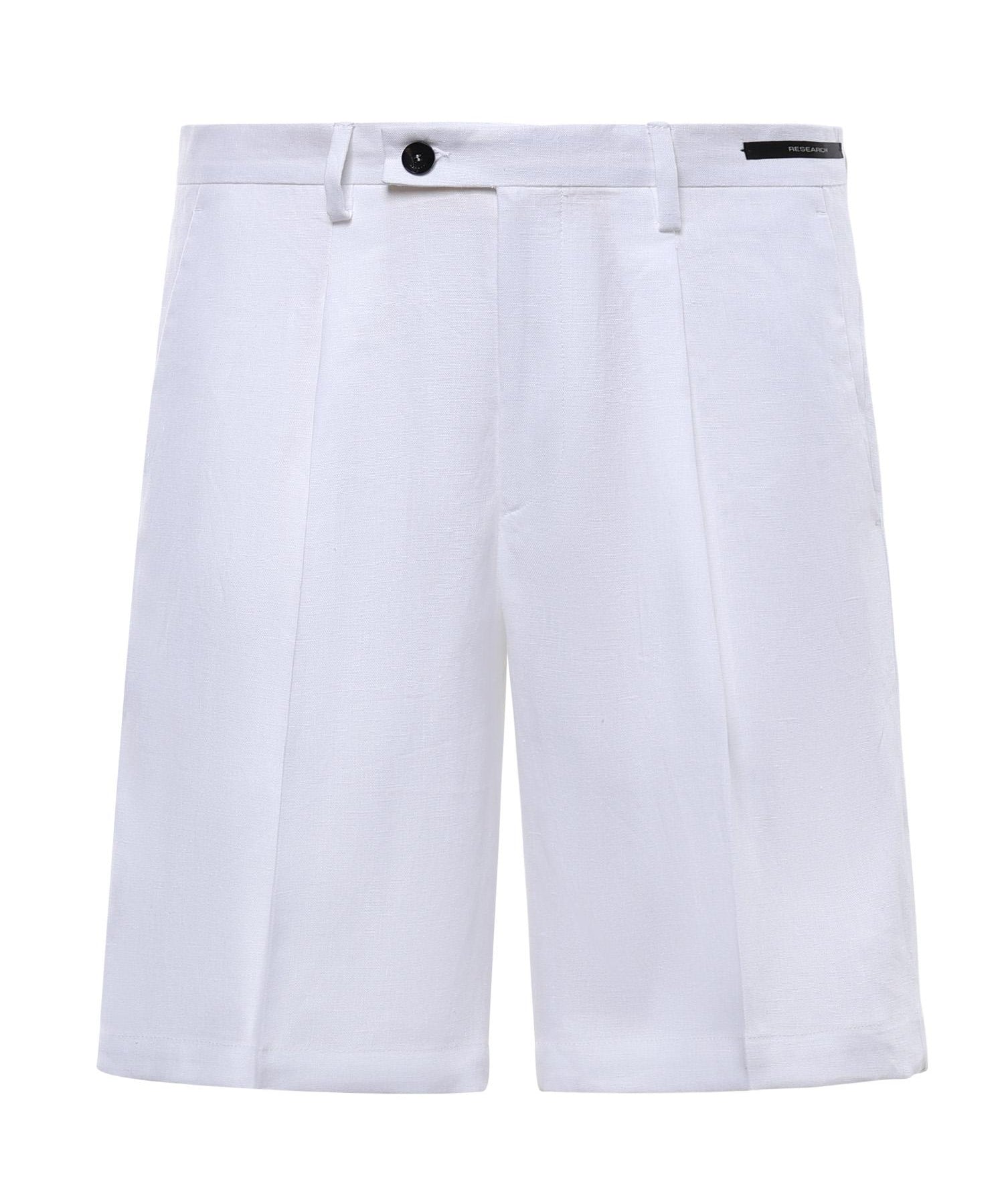 Bermuda Harry in lino con pince MCHAR3259S26B 282 MICHAEL COAL 