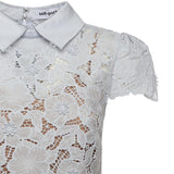 Miniabito in pizzo RS26171S BL SELF-PORTRAIT 