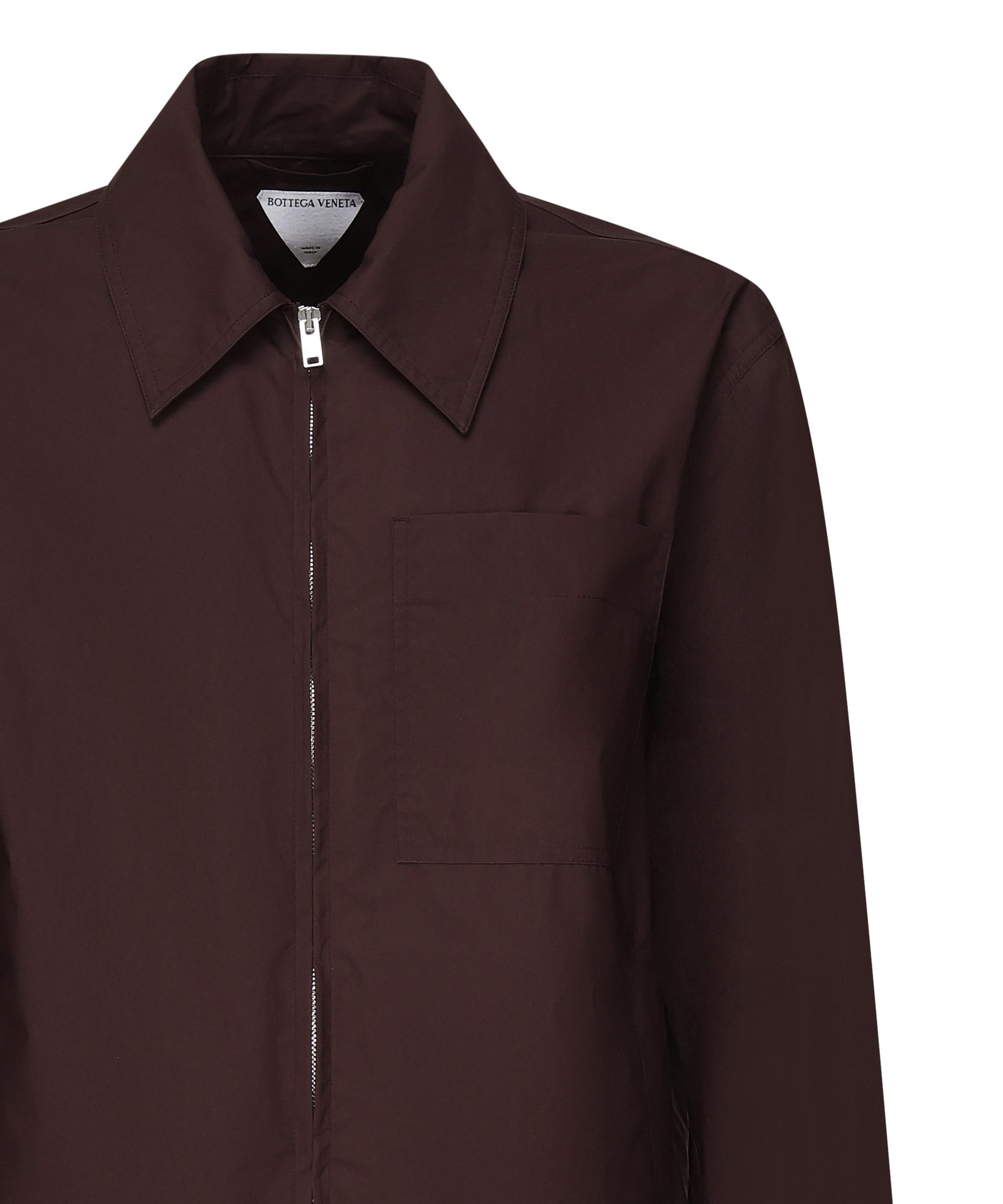 Giacca in popeline di cotone 826331 V5D206840 BOTTEGA VENETA 