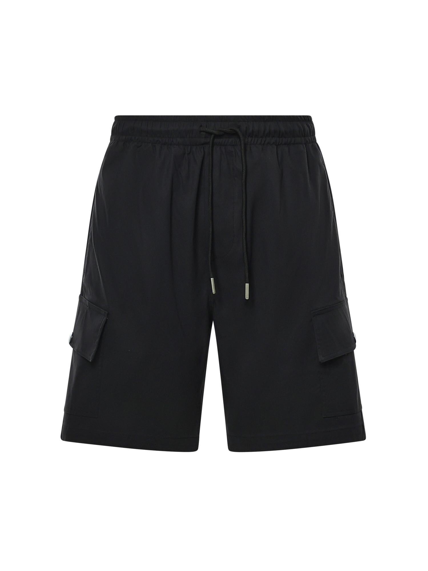 Shorts Rudolh in cotone RUDOLH NERO GIULIANO GALIANO 