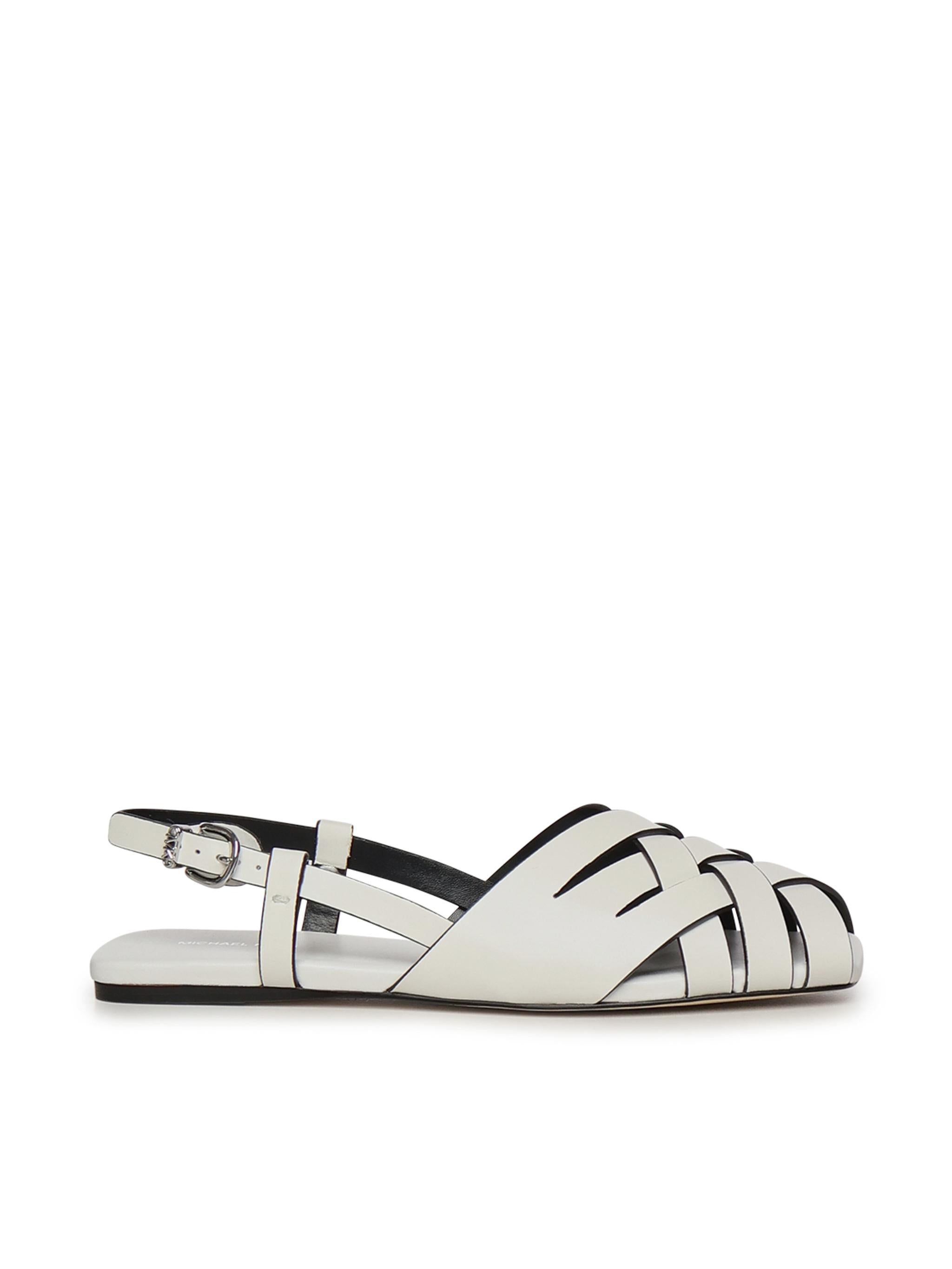 Sandali in pelle IRENE SLING FLAT 40S5IRFP1L 085 MICHAEL MICHAEL KORS 