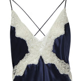 Top in raso con pizzo A08071627 1290 ALBERTA FERRETTI 