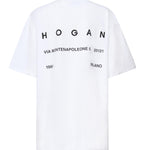 T-shirt con logo KQUB3492020WNR B001 HOGAN 