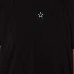 T-shirt in cotone con ricamo logo a contrasto 457142 SIW201000 STELLA McCARTNEY 