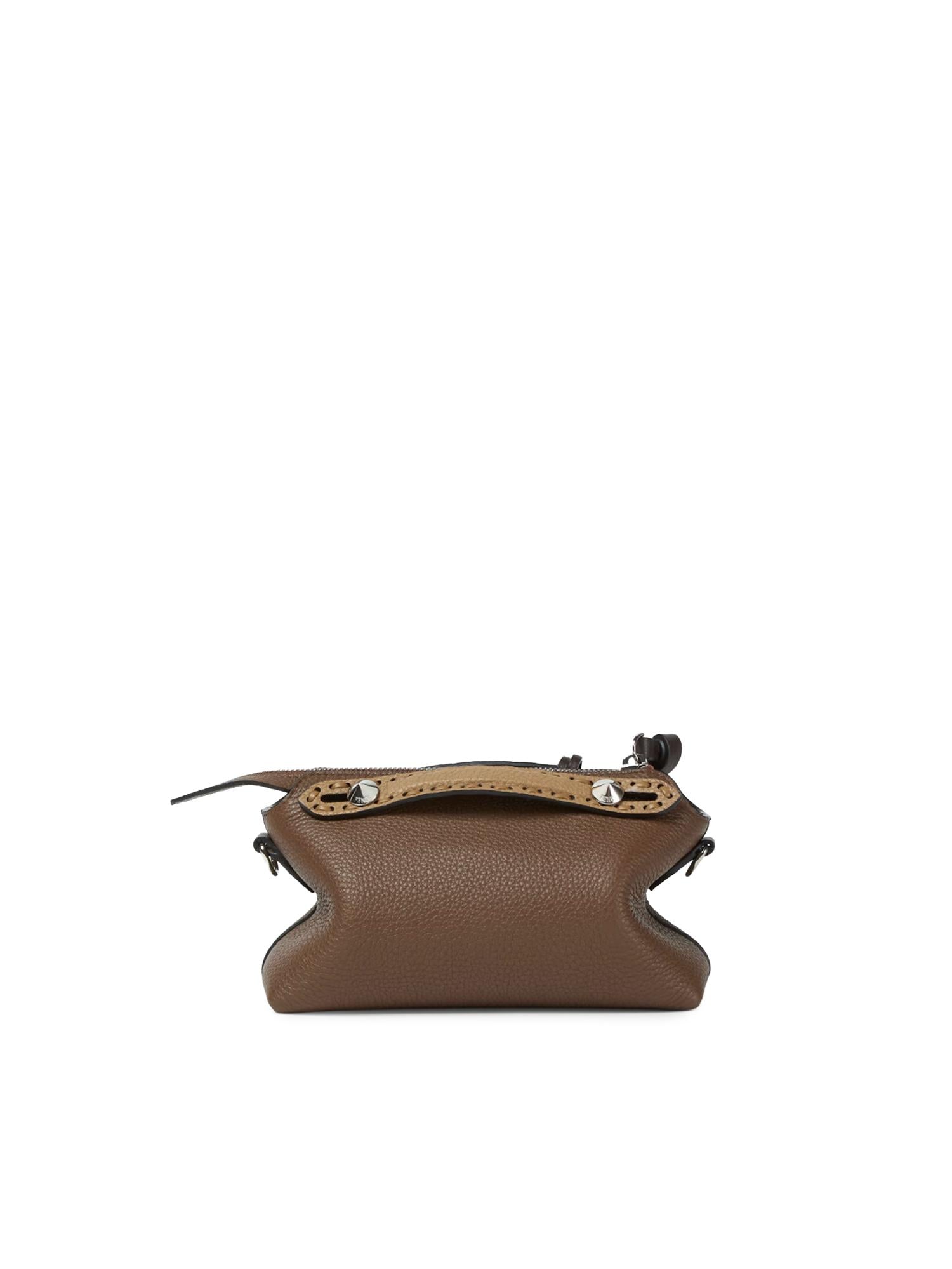 Minibag By The Way Selleria in pelle 8BS098 AV1JF1TVA FENDI 