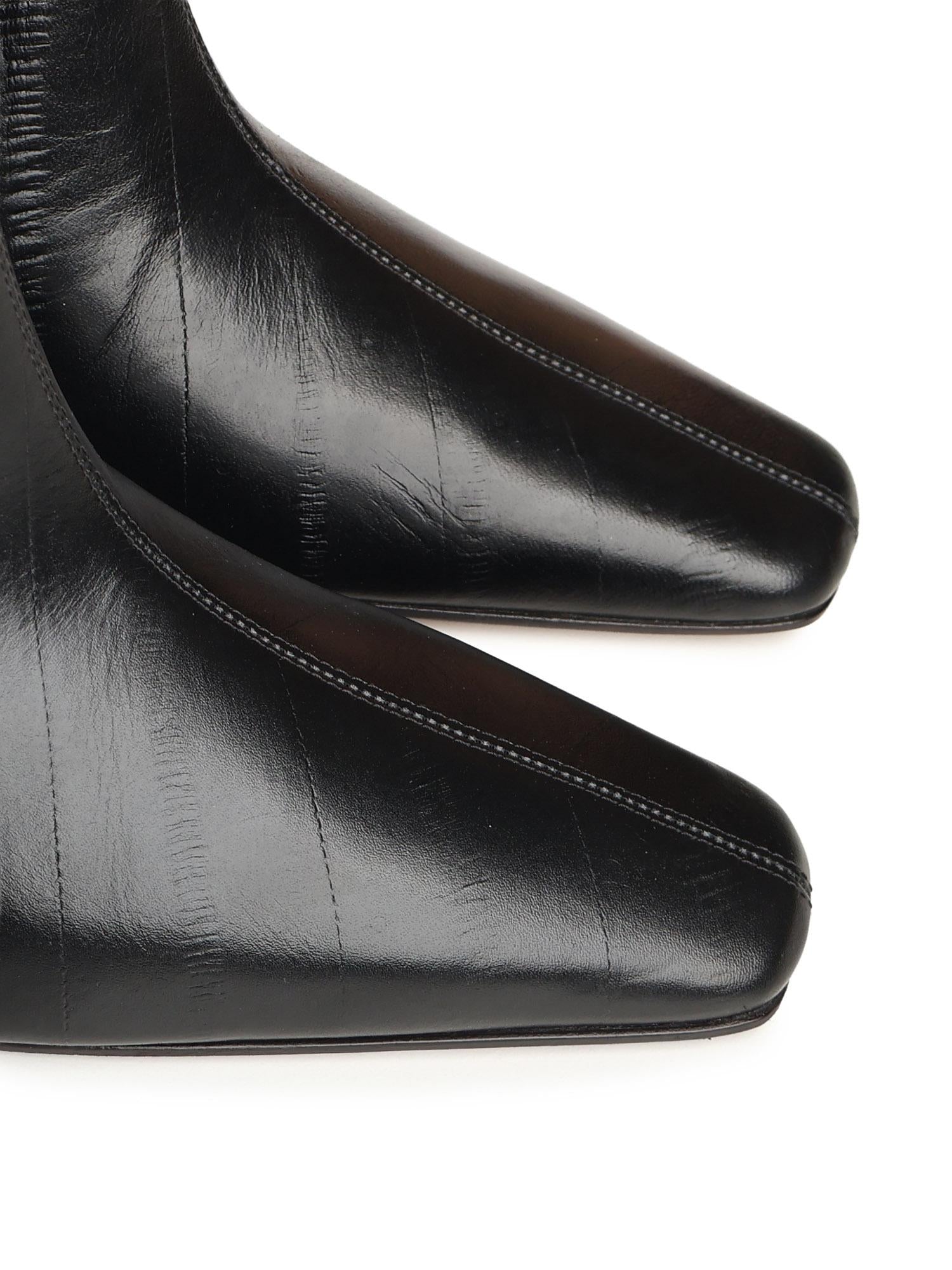 Ankle boot Stefy in pelle STEFY 60 ANGUILLANERO GIULIANO GALIANO 