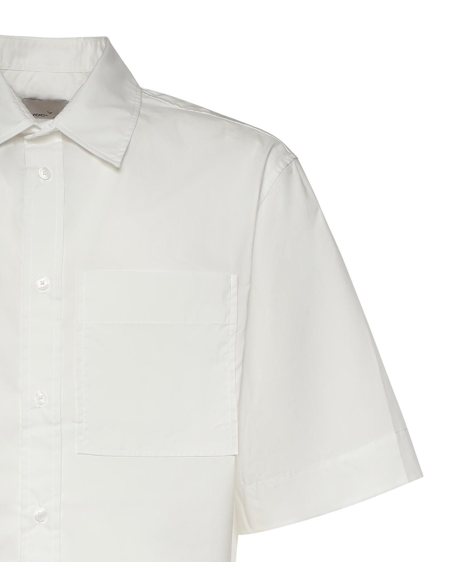 Camicia Nelson in cotone 026ST171PO LATTE WOC 
