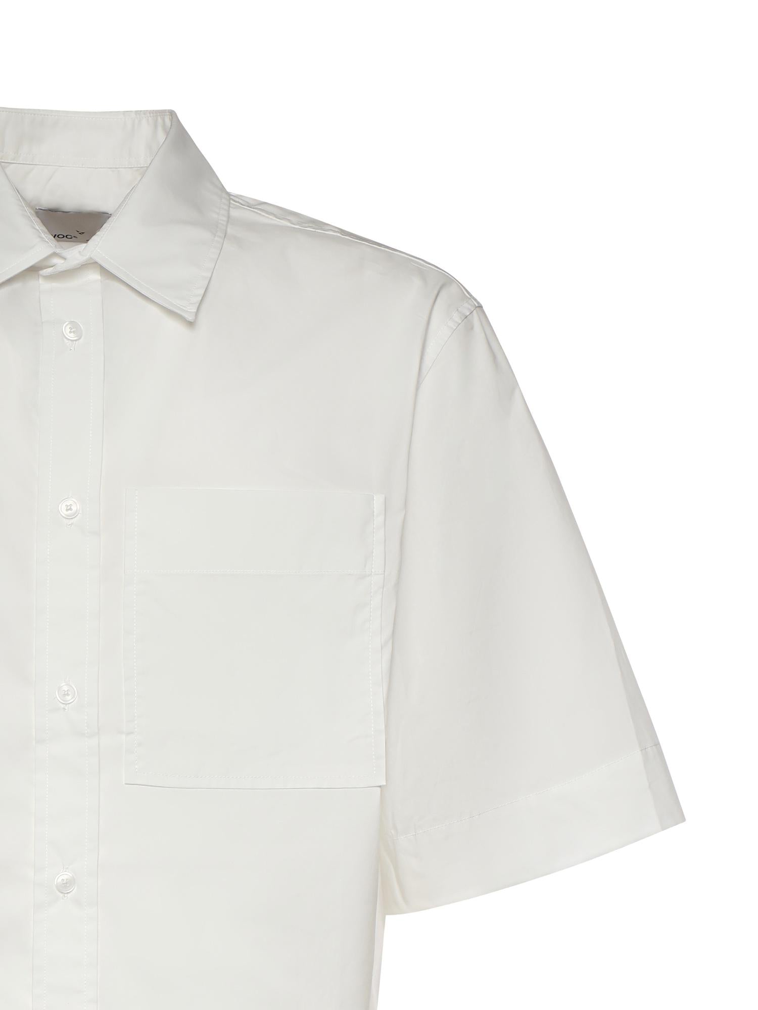 Camicia Nelson in cotone 026ST171PO LATTE WOC 