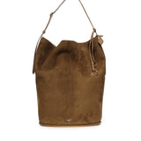 Secchiello Hip Large in suede AA1L6006CA577 A47 ALAIA 