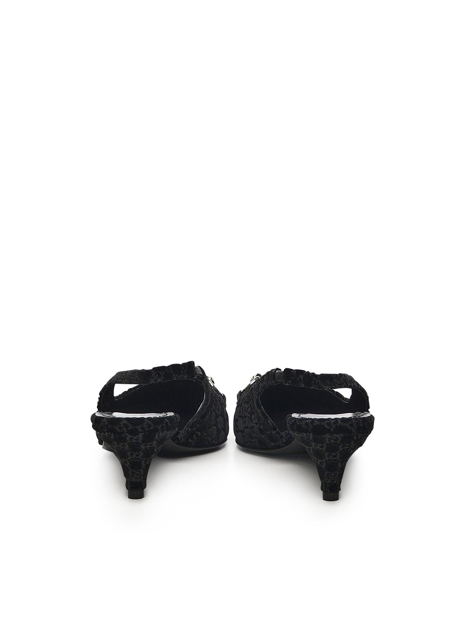 Décolleté slingback con Morsetto 835978 FAETG1000 GUCCI 