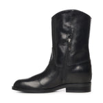 Stivali Kim low in pelle A56051 NERO CARMENS 