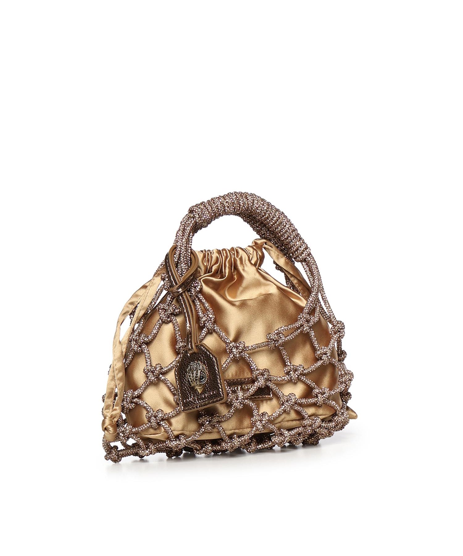 Mini bag in macramè con cristalli 2038260999 BRONZE KURT GEIGER 