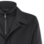 Morning coat in popeline tecnico NAM62510160AXX U804 FAY 