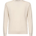 Maglia girocollo in lana e seta L76MAGL36MAG0L018 02-01 ELEVENTY 