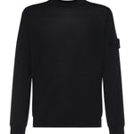 Maglione girocollo in lana con logo L1S155100074 S00FCV0029 STONE ISLAND 