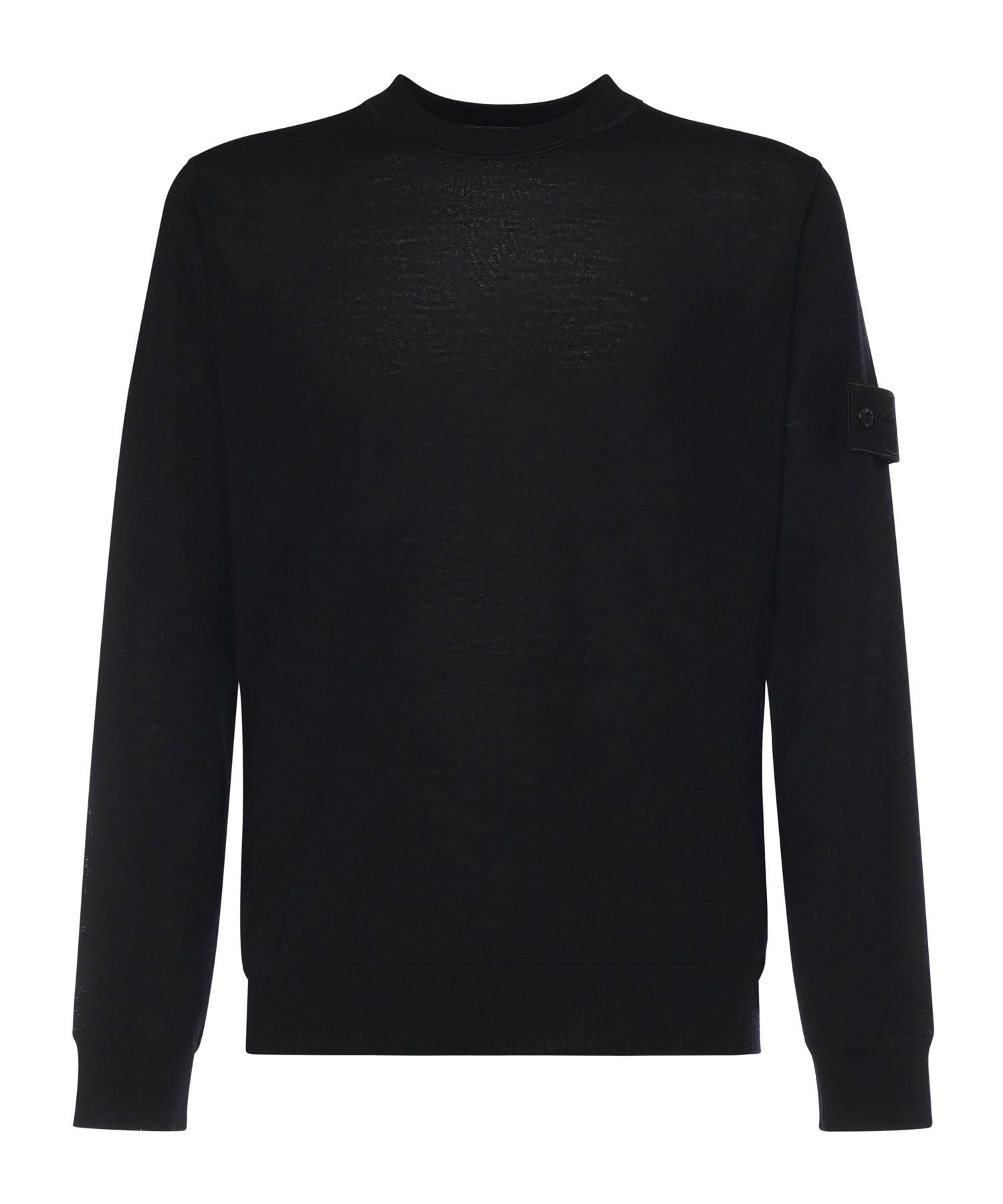 Maglione girocollo in lana con logo L1S155100074 S00FCV0029 STONE ISLAND 