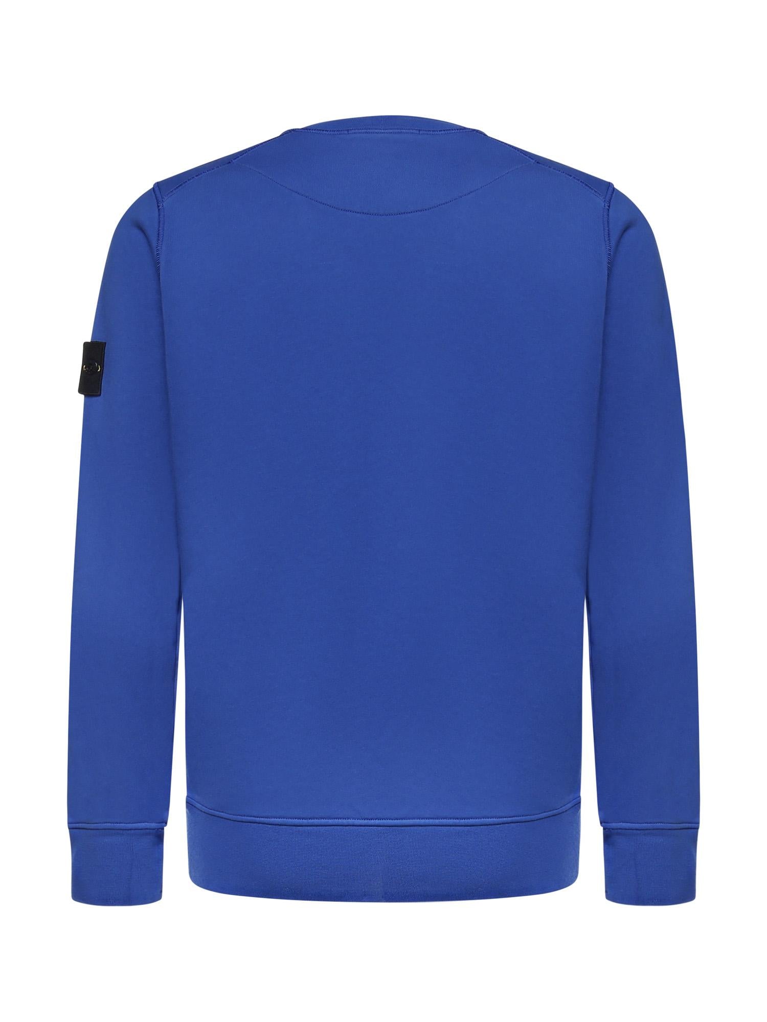 Felpa in cotone con logo L1S156100060 S0051V0022 STONE ISLAND 