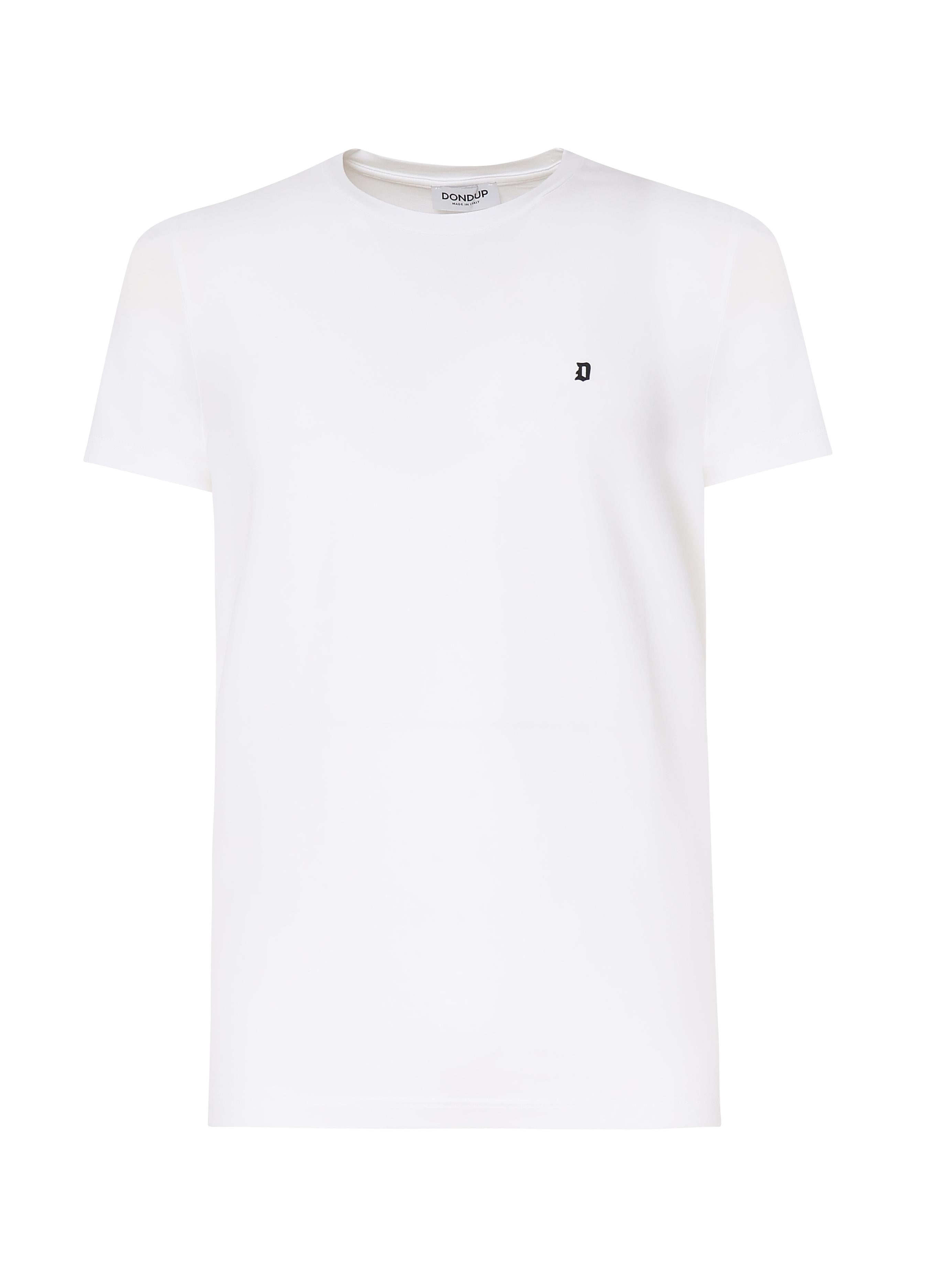 T-shirt in cotone US221 JS0125UZL4000 DONDUP 