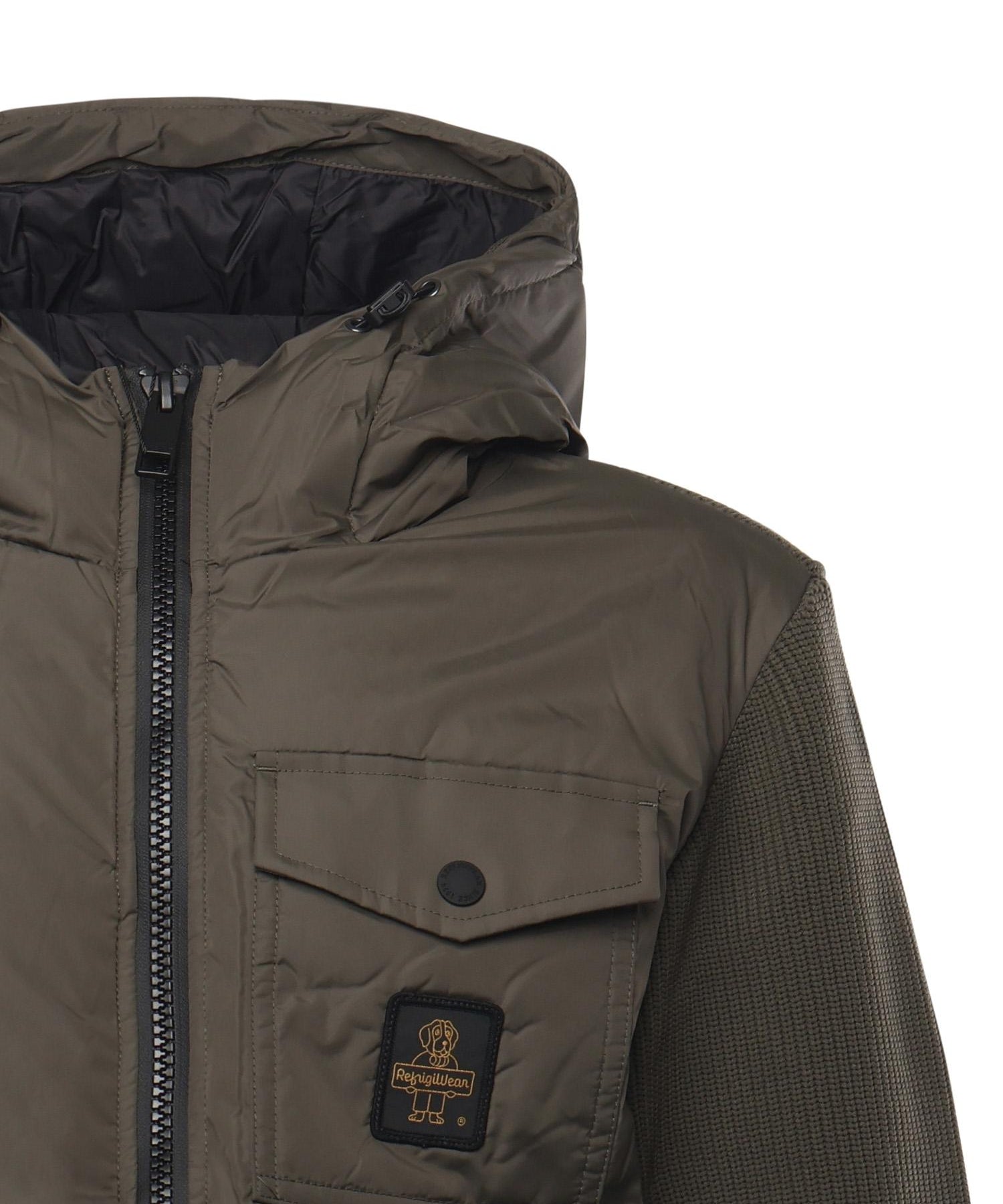 Piumino Hybrid Hood Hunter G94000 NY0214E04010 REFRIGIWEAR 